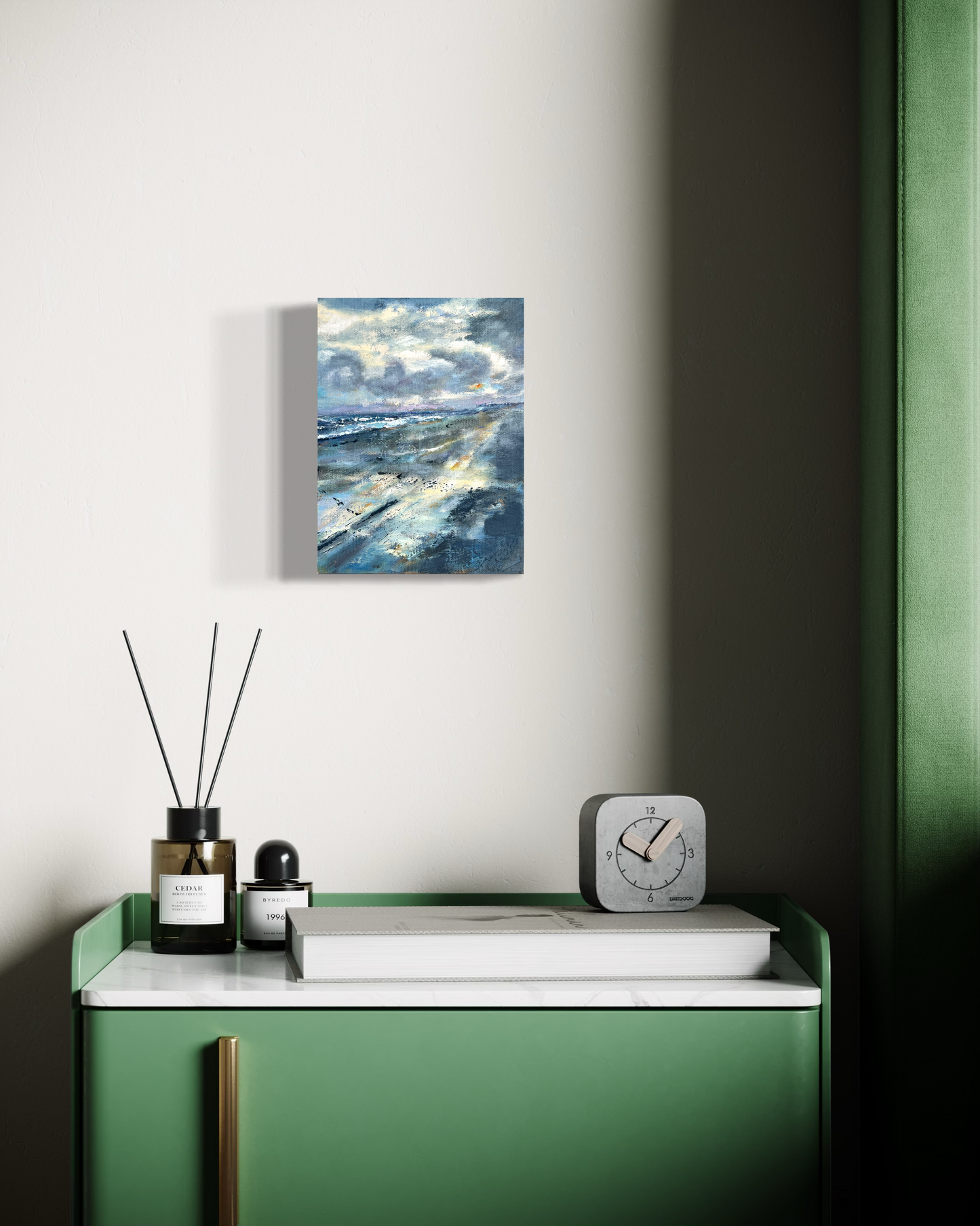 Ten Florida Moments — No. 2 Original small painting of Florida Coast 8" x 6"