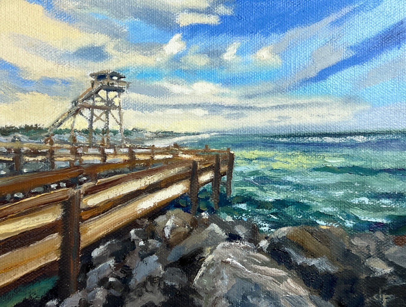 Between Storms - Ponce Inlet Jetty Walk