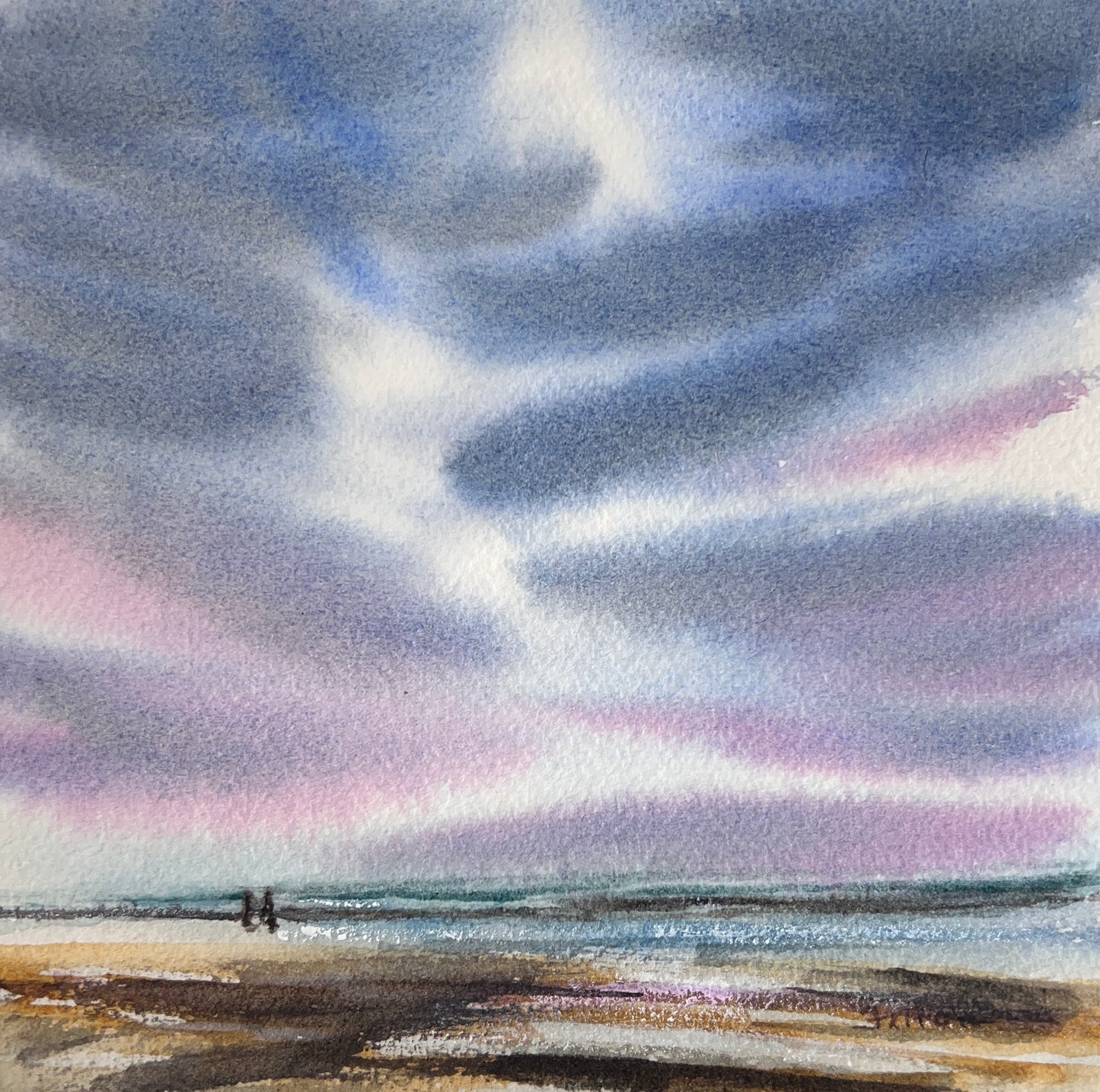 Afternoon beach walk