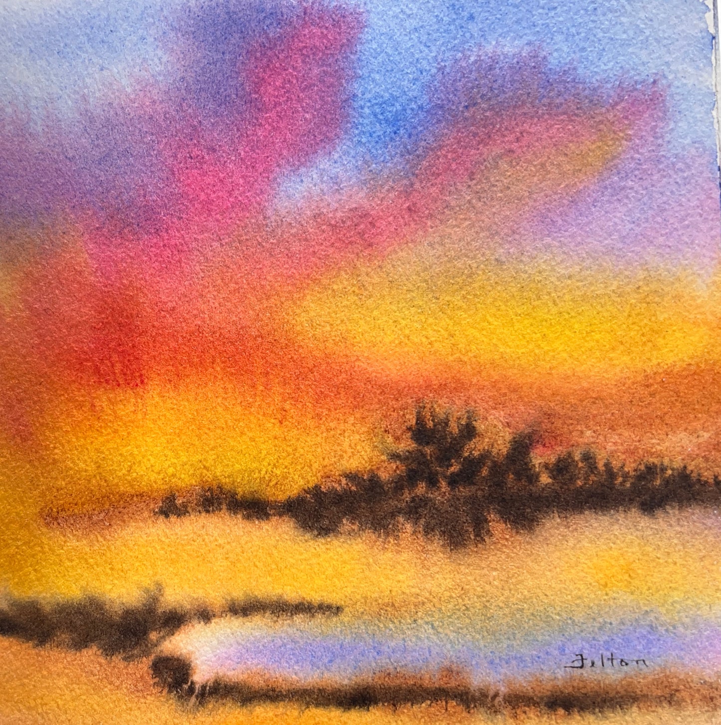 Wetlands at Dusk